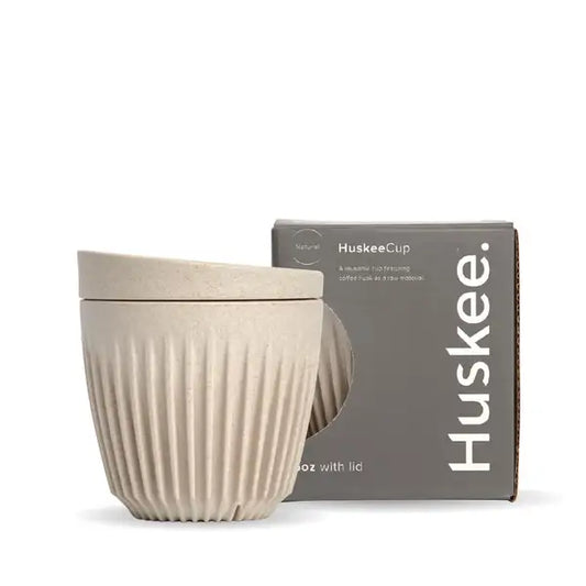 6oz HuskeeCup and lid (x12) - natural