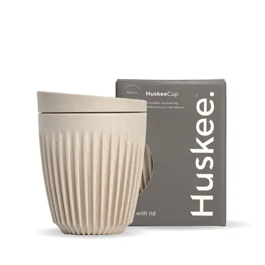 8oz HuskeeCup and lid (x12) - natural
