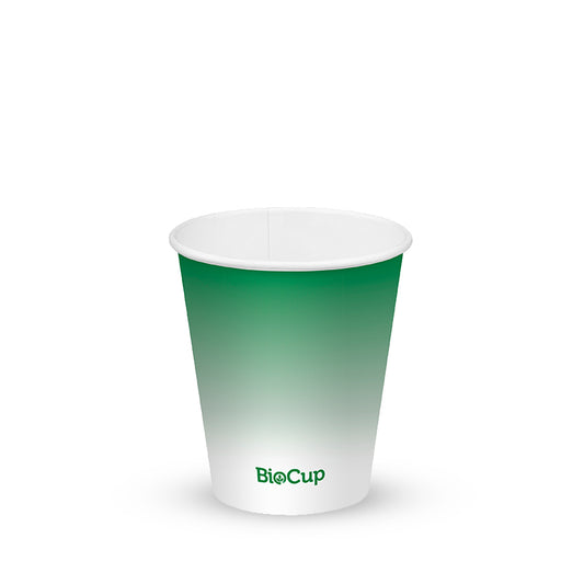 V2 300ml / 10oz (90mm) Cold Paper BioCups - green fade