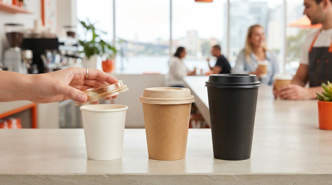 How to Choose Bioplastic PLA and Pulp Coffee Cup Lids for Your Café
