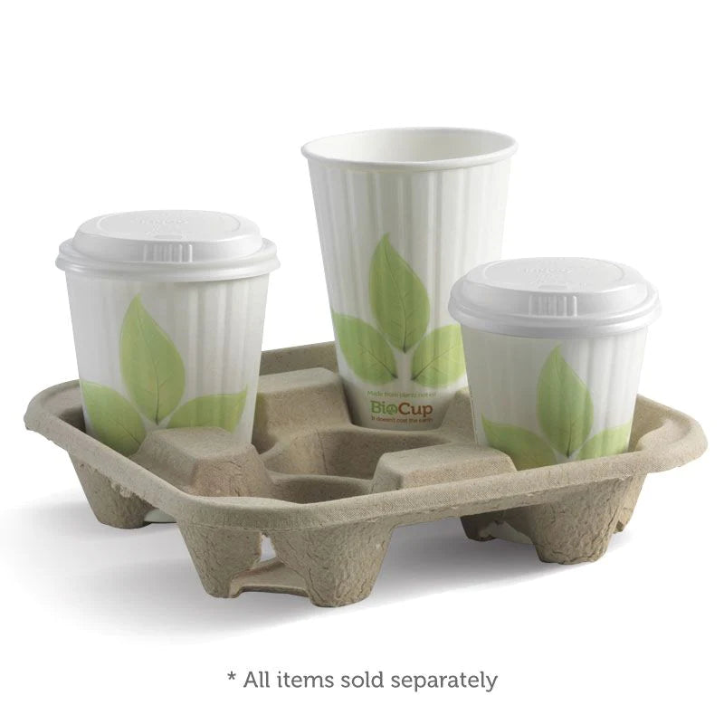 BIOCUP COFFEE TRAYS AND SLEEVES