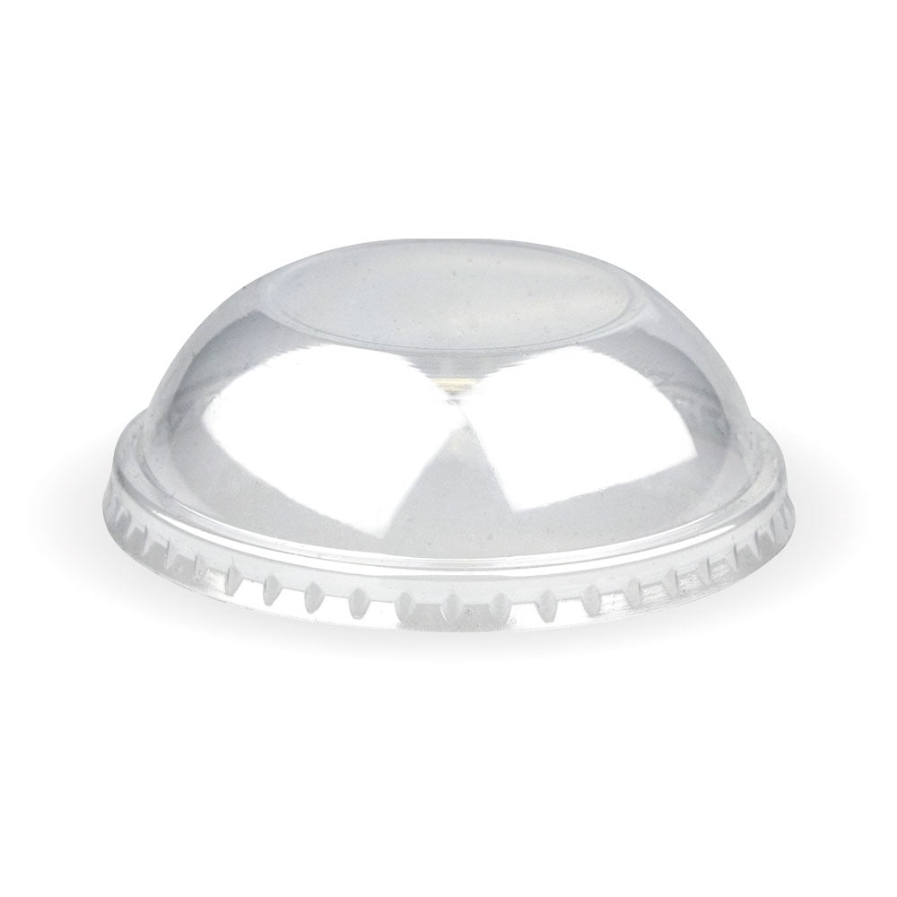 240ml (8oz) ice cream cup PET dome lid - clear [1000 PER CARTON]