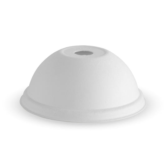 90mm BioCane dome lid - white