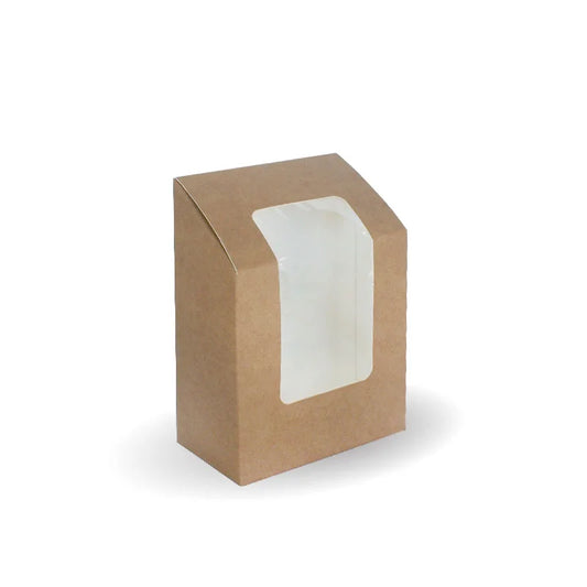BioBoard Wrap Wedge - FSC Mix - 600/carton - printed kraft-look