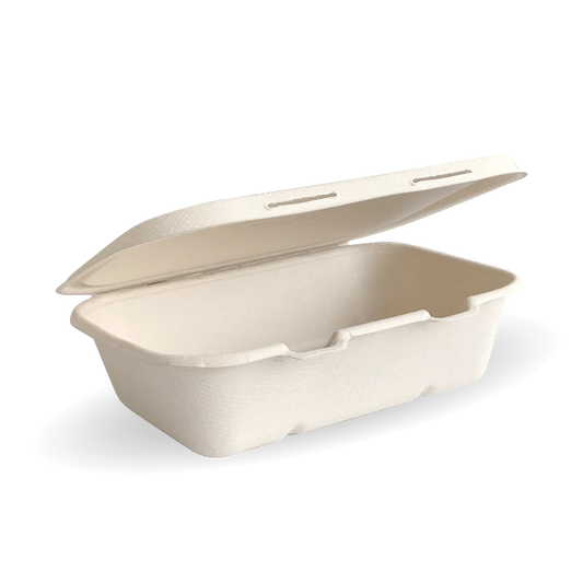 20x15x5cm (7.5x5x1.9") clamshell - natural