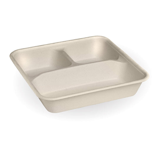 3 compartment large base - natural