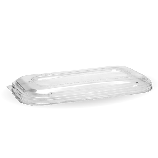 750 and 1000ml PLA Lid - clear [500 PER CARTON]