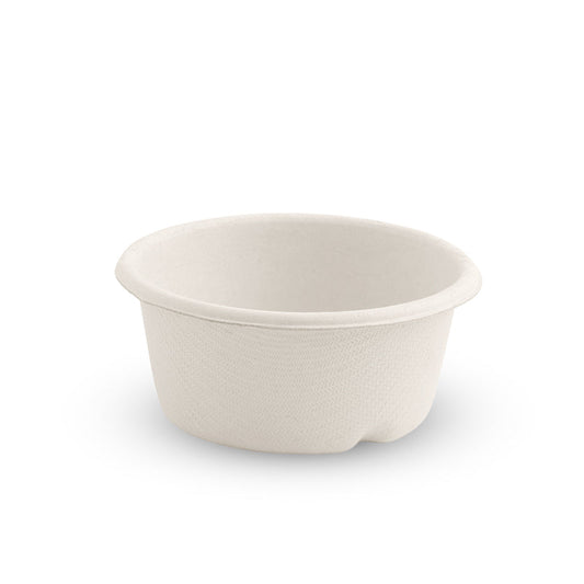 60ml plant fibre sauce cup - white