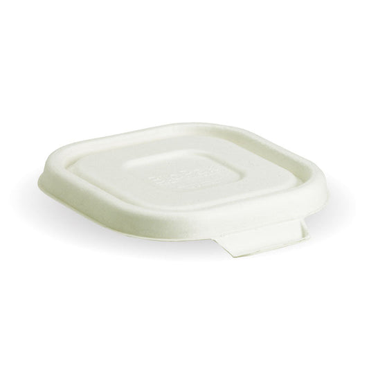 280 480 and 630ml base plant fibre lid - white [600 PER CARTON]