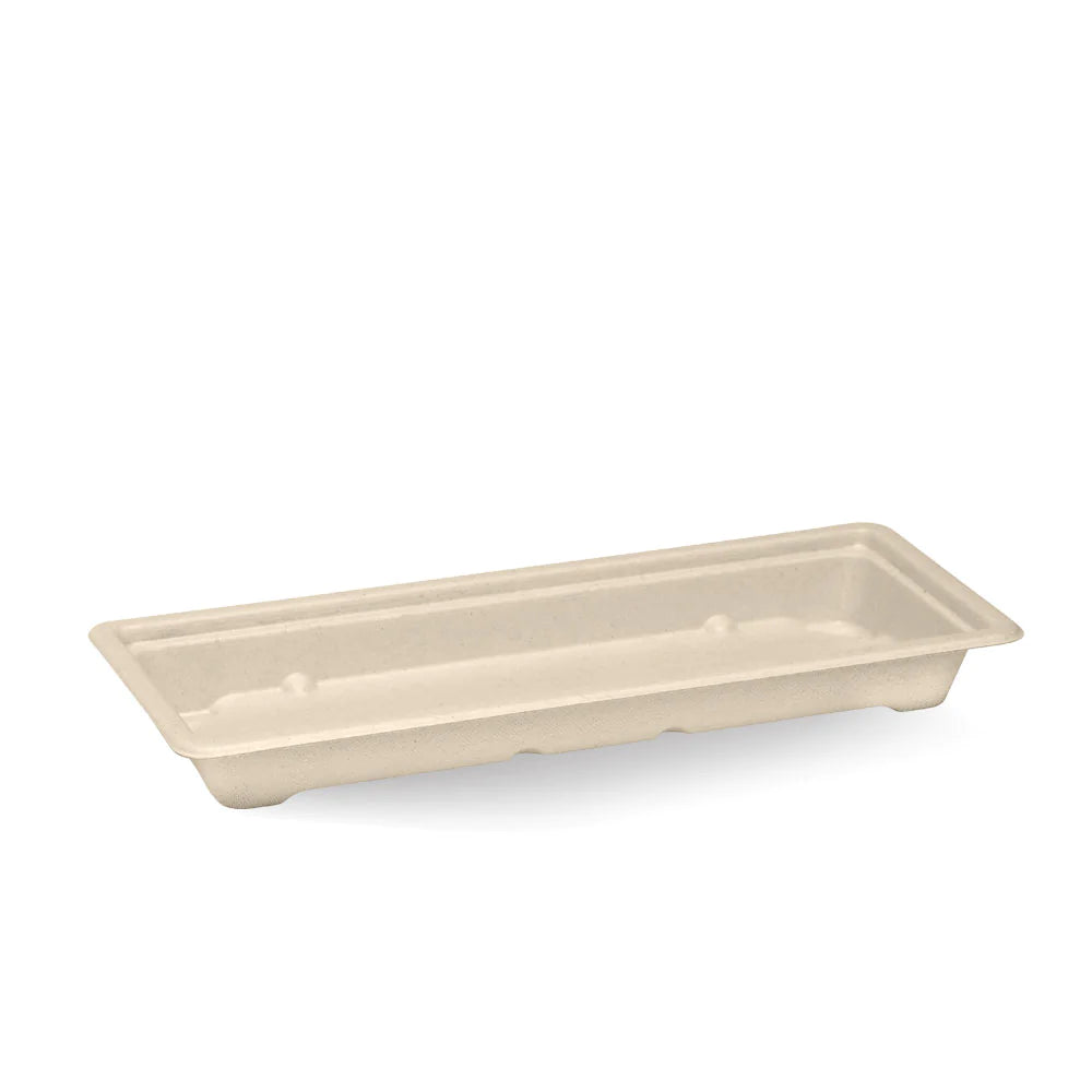 Long sushi tray - natural [600 PER CARTON]
