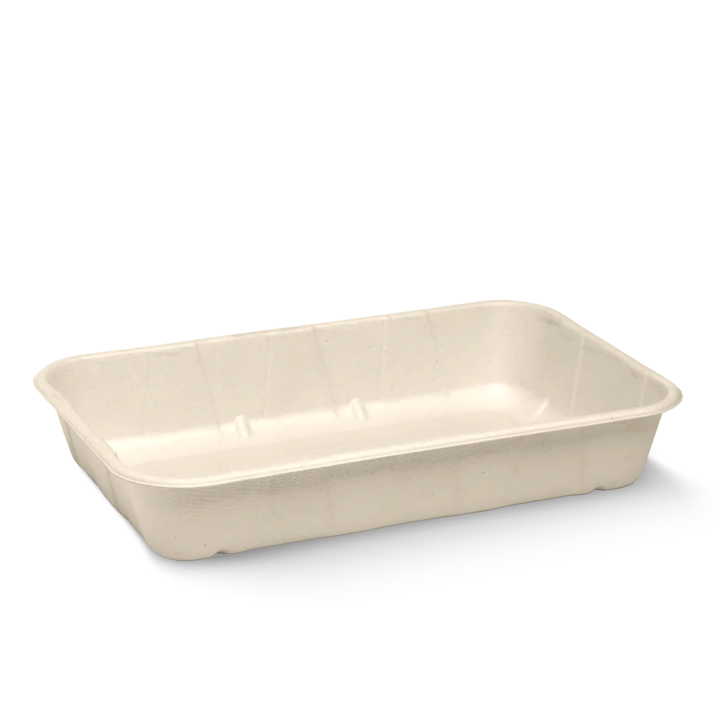 268x173x46 (1kg) produce tray - natural [500 PER CARTON]