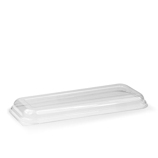 6-pack oyster tray PET lid - clear [400 PER CARTON]