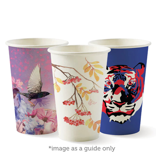 350ml (12oz) (80mm) cup (fits small lids) - art series [1000 PER CARTON]