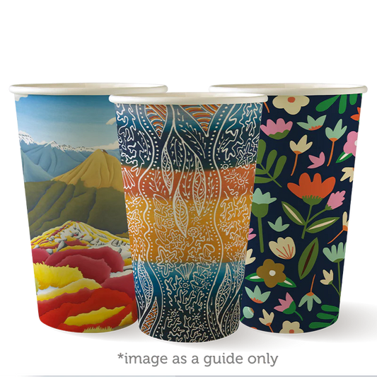 510ml (16oz) cup (fits large lids) - art series [1000 PER CARTON]