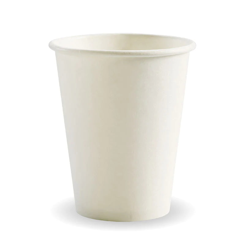 280ml (8oz) cup (fits small lids) - white [1000 PER CARTON]