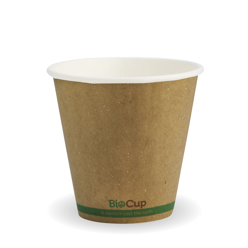 295ml (8oz) (90mm) cup D/W (fits large lids) - leaf [1000 PER CARTON]
