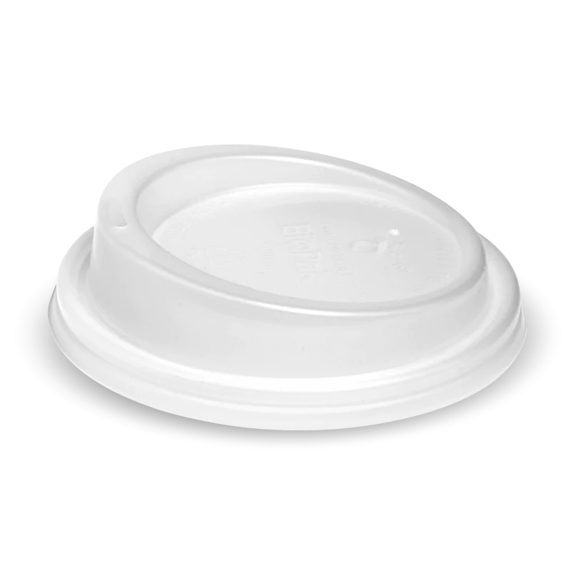 8(90mm) 12 16 and 20oz PLA large lid - opaque [1000 PER CARTON]