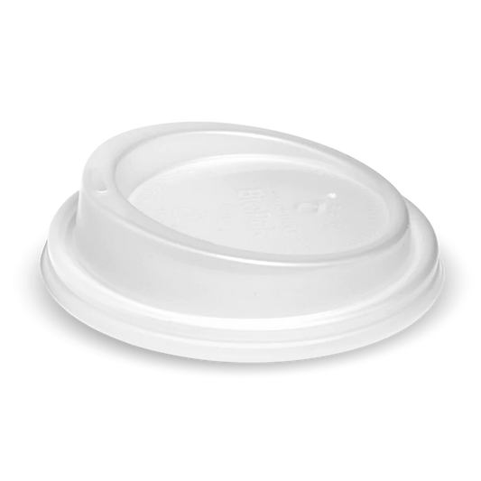 8(90mm) 12 16 and 20oz PLA large lid - opaque [1000 PER CARTON]