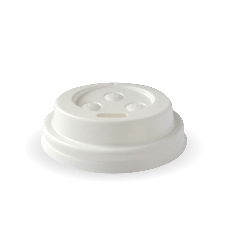 63mm PS sipper lid - fits 63mm cups - white [1000 PER CARTON]