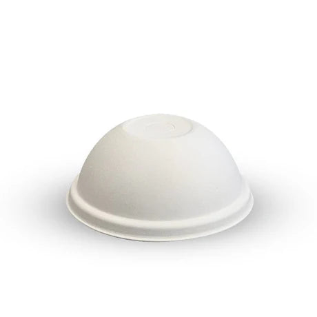80mm BioCane dome lid - white [1000 PER CARTON]