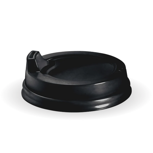 80mm PS small sipper lid - fits all 80mm cups - black