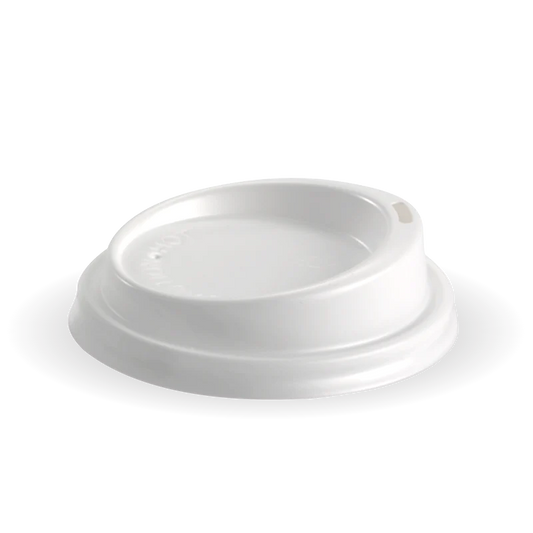 80mm PS small lid - fits all 80mm cups - white