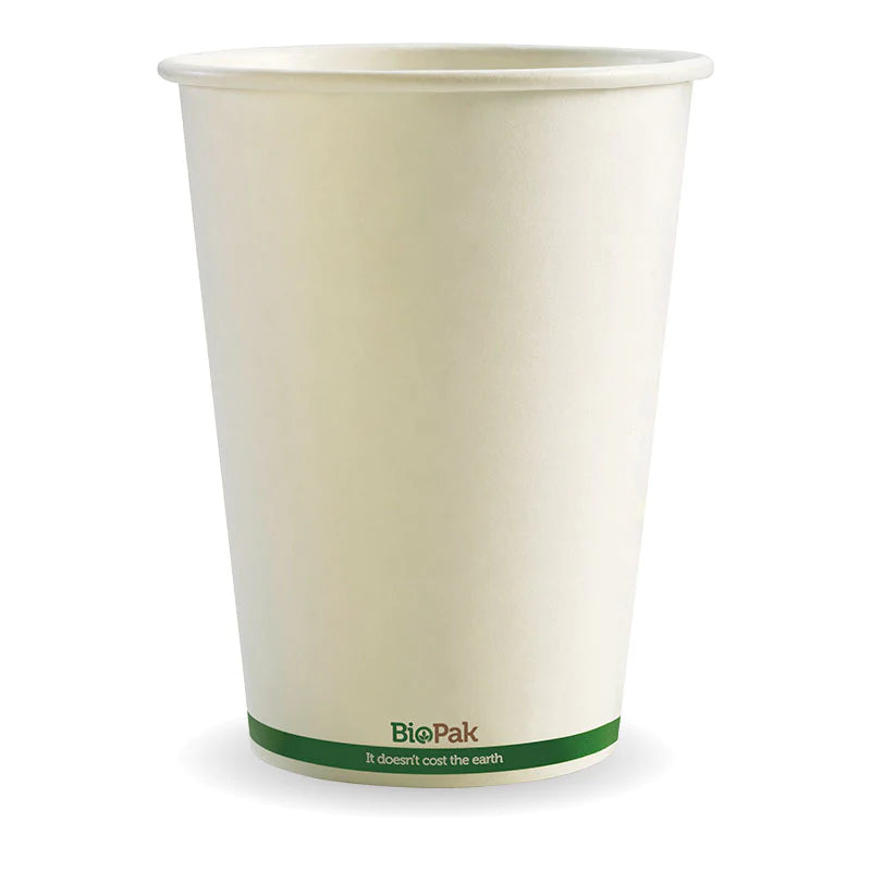 950ml (32oz) bowl FSC Mix - white green stripe [500 PER CARTON]