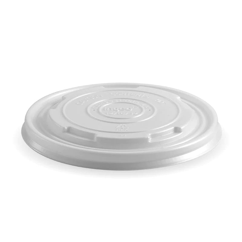 430-950ml (12-32oz) bowl PLA lid - opaque [500 PER CARTON]