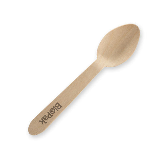 10cm coated tea spoon FSC 100% - wood