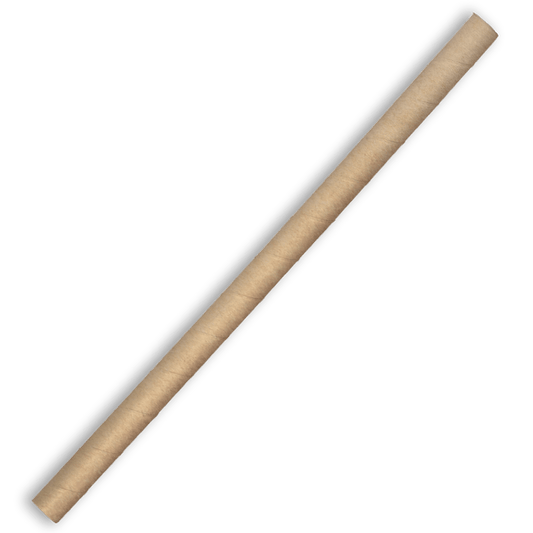 10mm jumbo paper straw - kraft