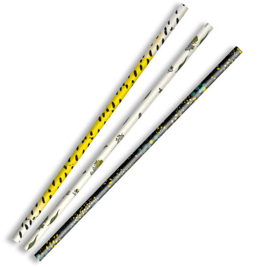 6mm regular paper straw - art series