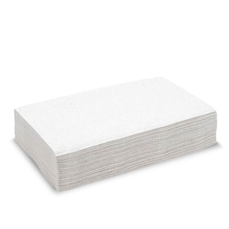 2-ply quilted single saver BioDispenser napkin - white [6000 PER CARTON]