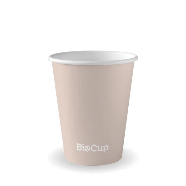 280ml (8oz) cup (fits small lids) - stone [1000 PER CARTON]