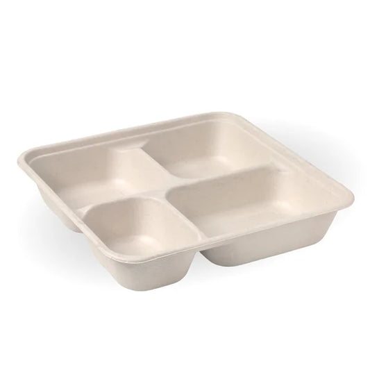 4-compartment large base - natural