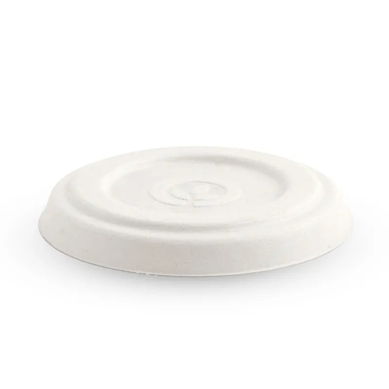 60ml plant fibre sauce cup lid - white
