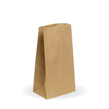 #12 SOS paper bag - 178 x 330 x112mm - kraft [1000 PER CARTON]