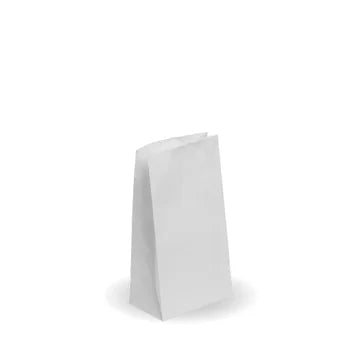 #4 SOS paper bag - 127 x 235 x 77mm - white [2000 PER CARTON]