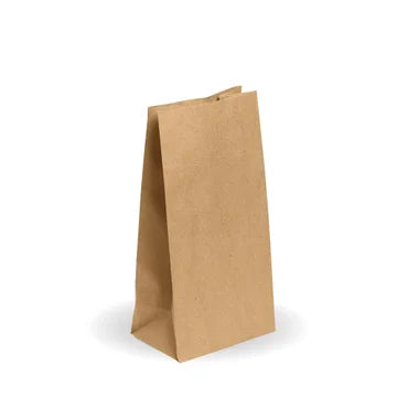 #8 SOS paper bag - 157 x 310 x 100mm - kraft [1000 PER CARTON]