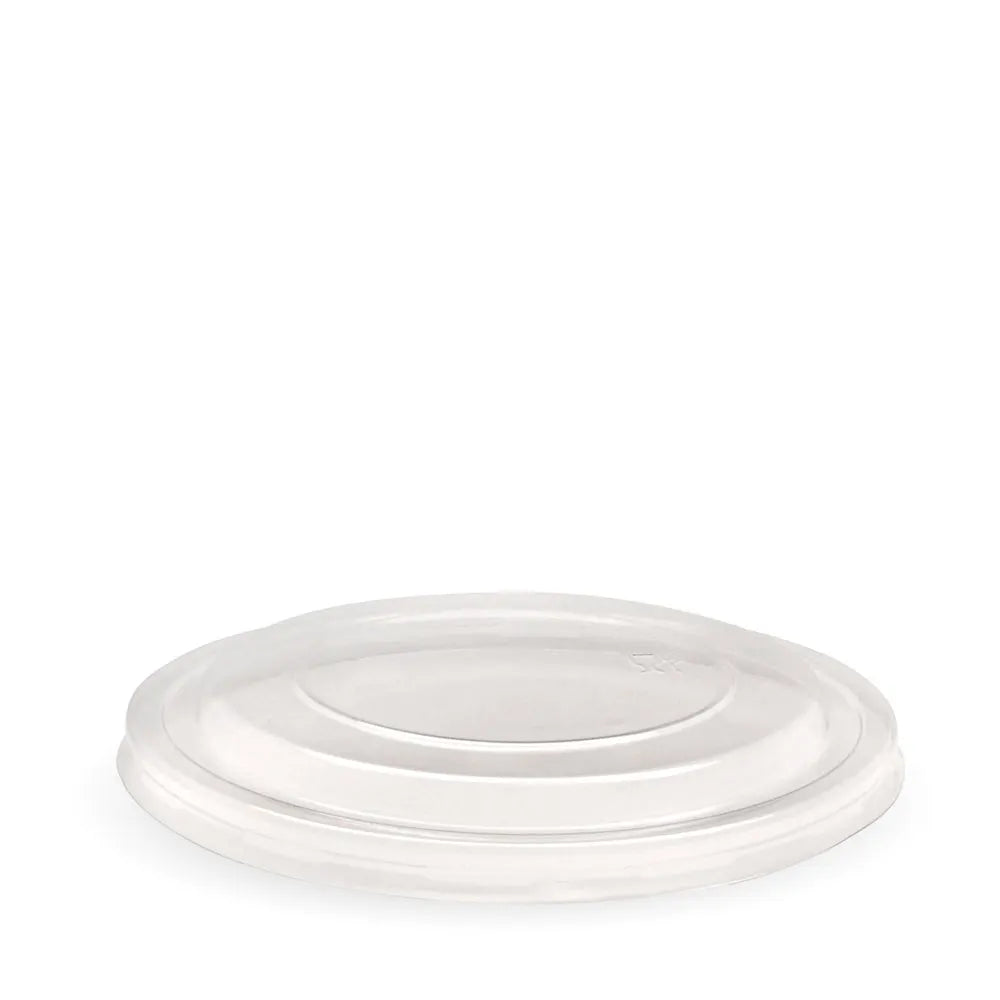 500 - 1000ml bowl PLA lid - clear [400 PER CARTON]