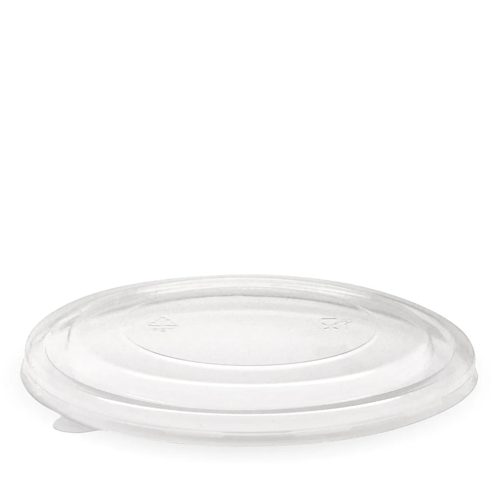 1300ml bowl PET lid - clear [200 PER CARTON]