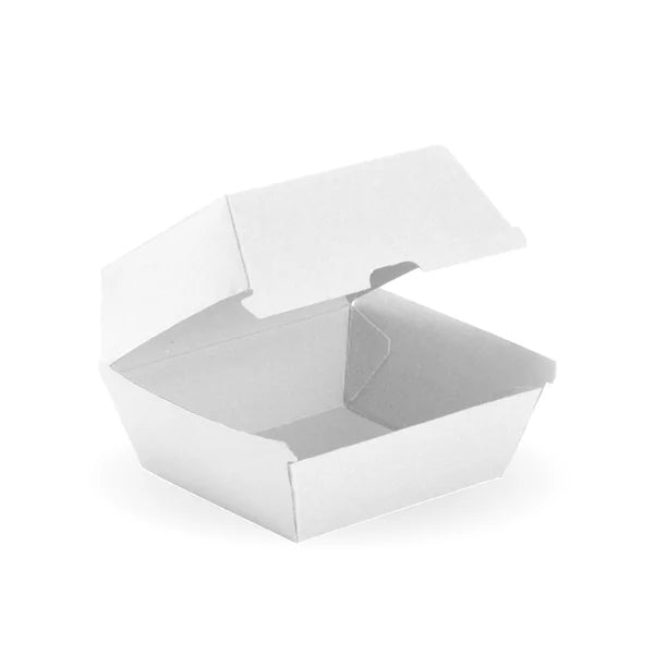Burger box - 105 x 105 x 85mm - white [250 PER CARTON]