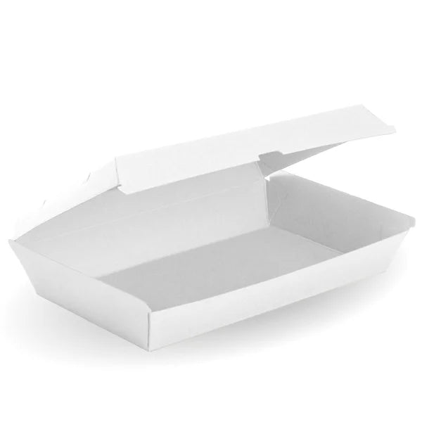Dinner box - 178 x 160 x 80mm - white [150 PER CARTON]
