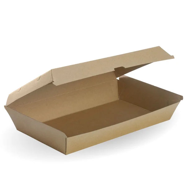 Family box - 290 x 170 x 85mm - kraft [100 PER CARTON]
