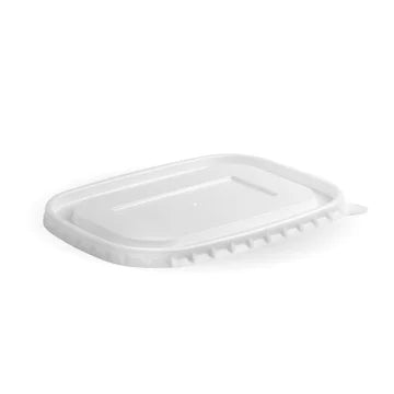 Rectangle CPLA lid - clear [300 PER CARTON]