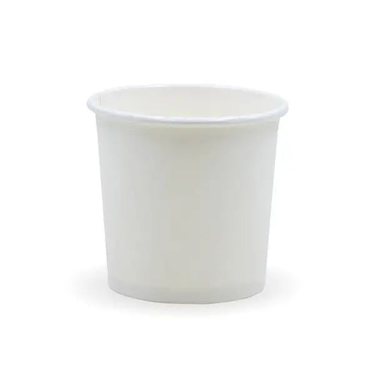120ml paper sauce cup - white