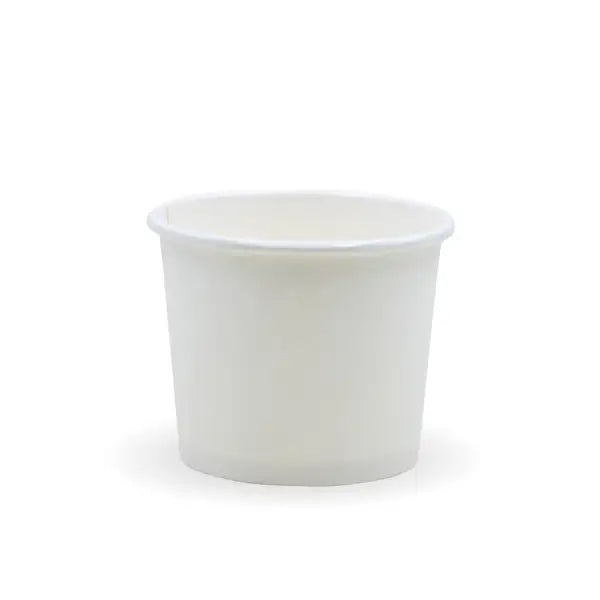 90ml paper sauce cup - white