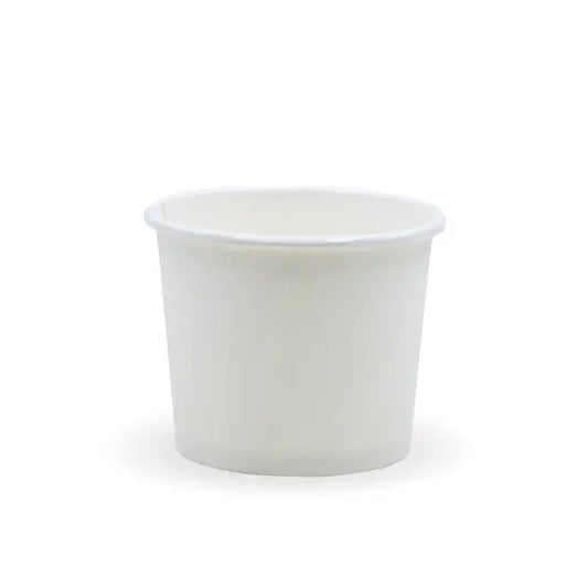 90ml paper sauce cup - white