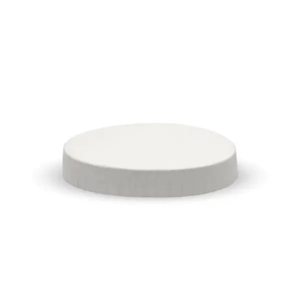 45ml 90ml & 120ml paper lid for paper sauce cup - white