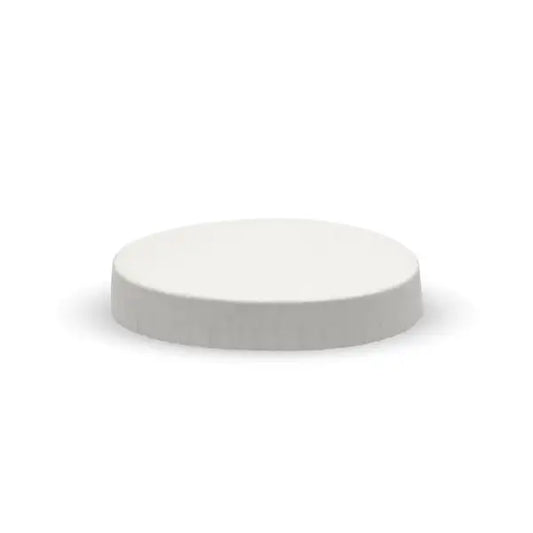 45ml 90ml & 120ml paper lid for paper sauce cup - white