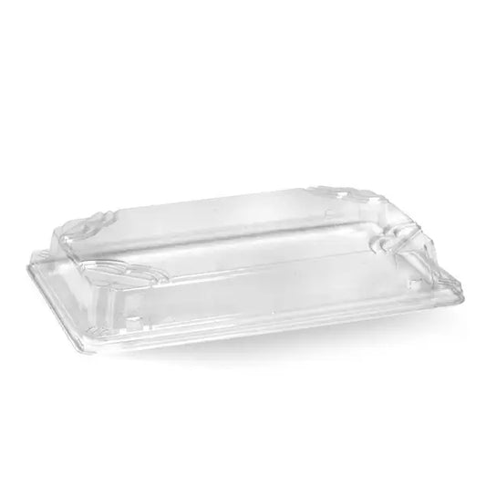 Large sushi tray PLA lid for BioBoard - clear